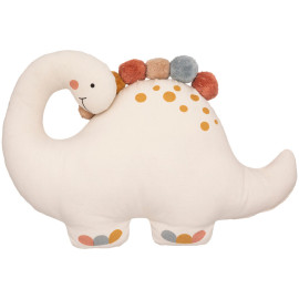 Cojín Dinosaurio pompones