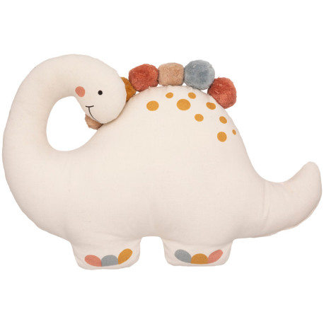 Cojín Dinosaurio pompones
