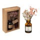 Botella difusor con flores secas