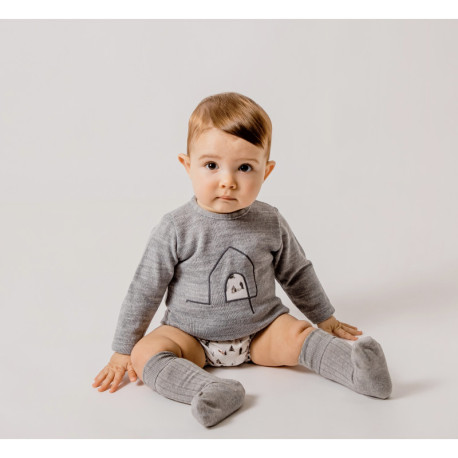 Conjunto pololo bebé Casita