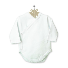 Body algodón orgánico blanco