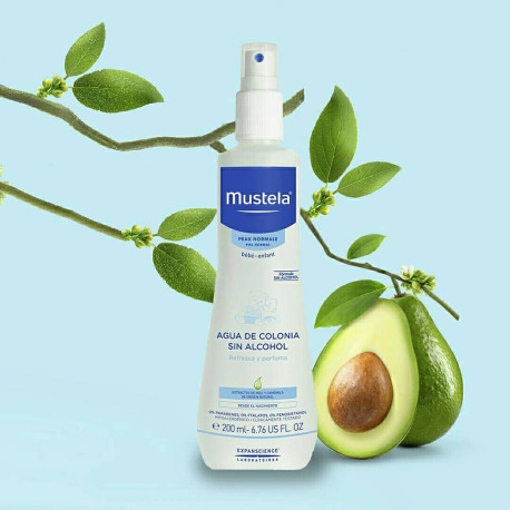 Mustela agua de colonia sin alcohol 200 ml