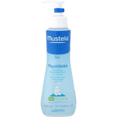 Mustela solución limpiadora sin aclarado physiobebé 300 ml