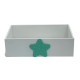 Caja de madera Estrella