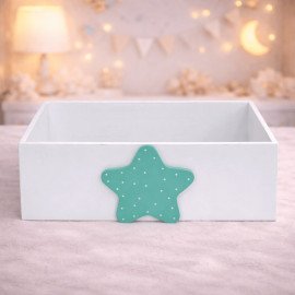 Caja de madera Estrella
