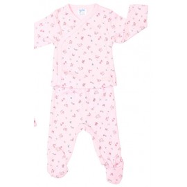 Conjunto dos piezas Rosa