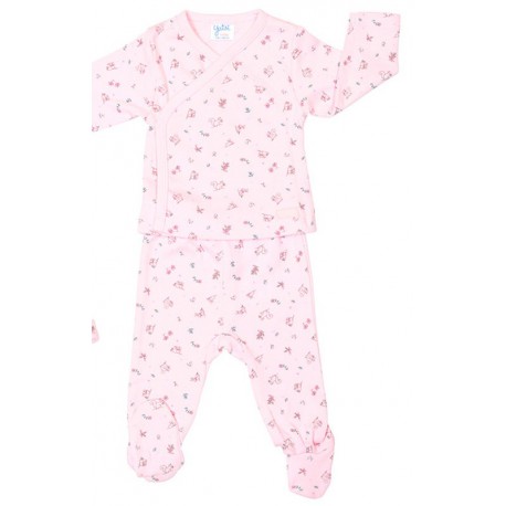 Conjunto dos piezas Rosa
