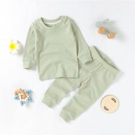 Conjunto Verde bosque Unisex Algodón orgánico